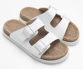 Home Casual Slippers with Hemp Rope High Elastic Massage Midsole