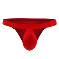 Men's Translucent Ice Silk Low Waist Briefs