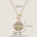 Heart-shaped Pendant Openable Necklace