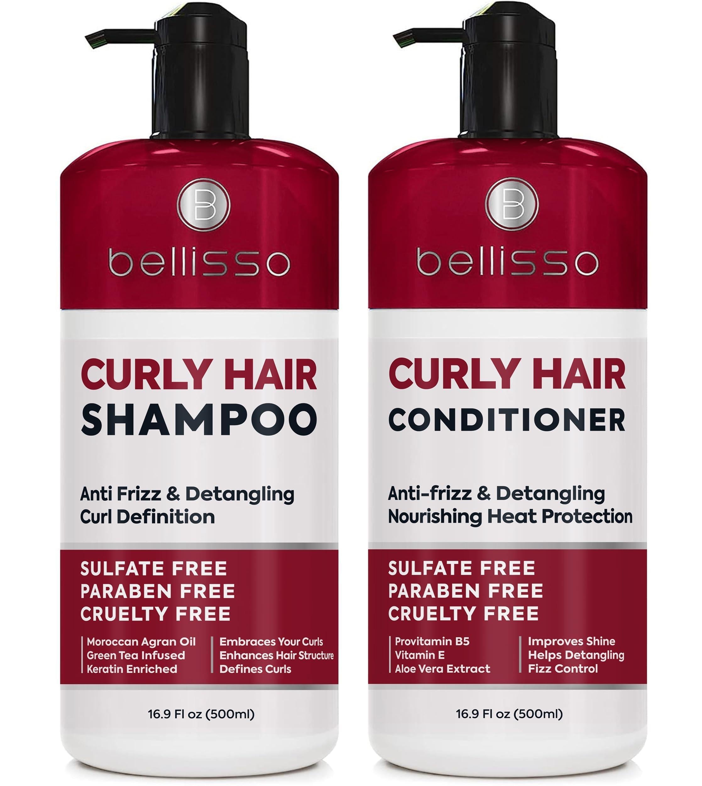 Curly Shampoo and Conditioner Set