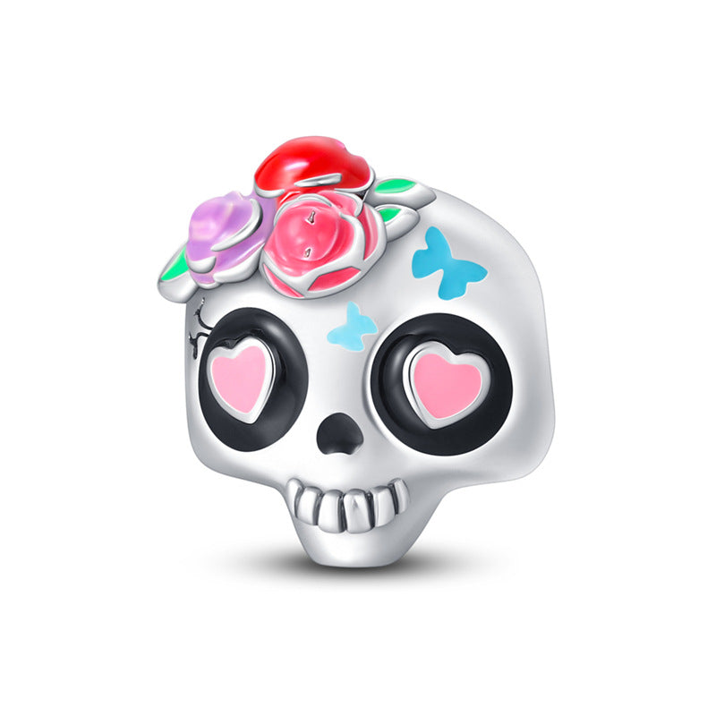 Halloween Skull DIY Bead Bracelet Accessories