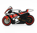 Cartoon USB Drive: Motorcycle Design