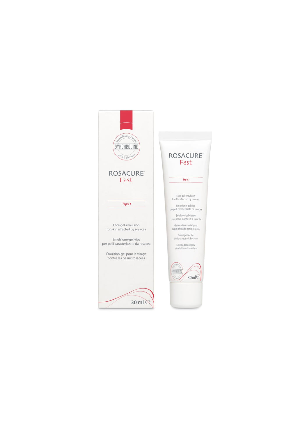Synchroline Rosacure Fast Cream Gel 30ml - Soothing Face Gel for Rosacea-Prone Skin