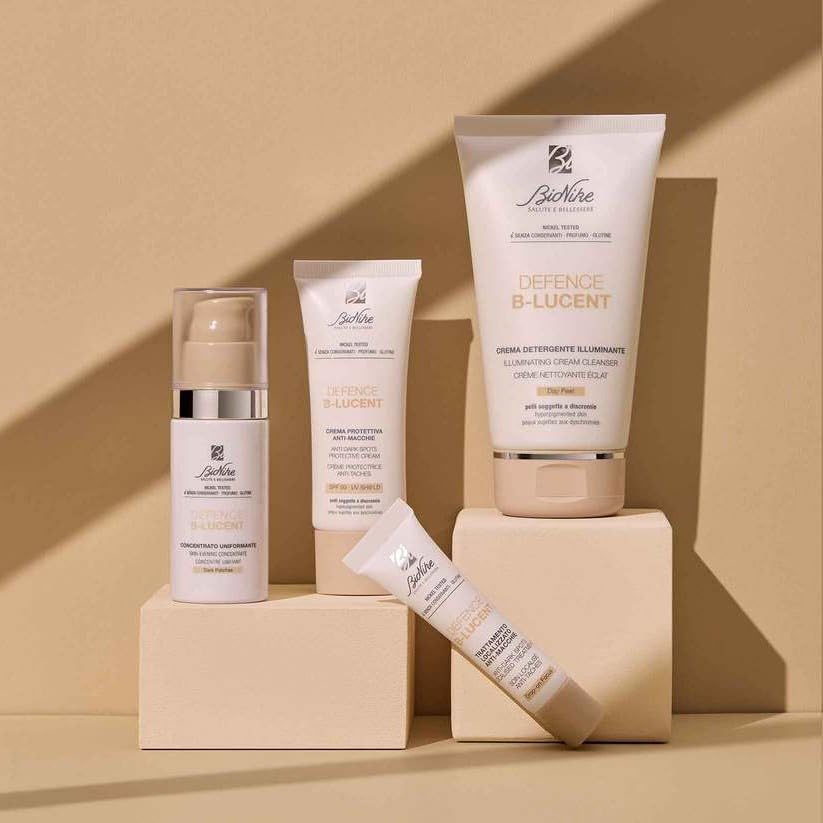 BioNike Defence B-Lucent Day Peel Cream Cleanser - Gentle Daily Peeling for Brighter Skin
