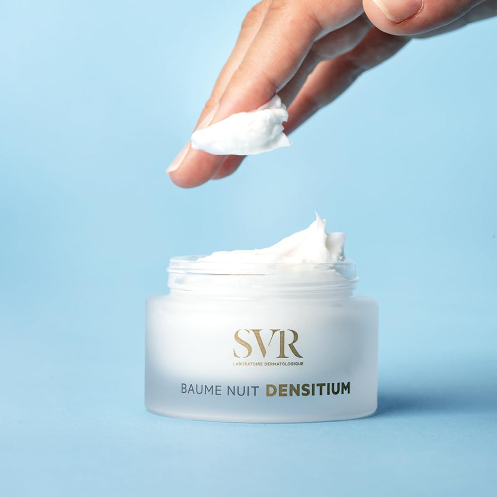 SVR Densitium Anti-Wrinkle Night Cream - 50ml, Anti-Aging Moisturizing Cream for Reducing Fine Lines and Wrinkles