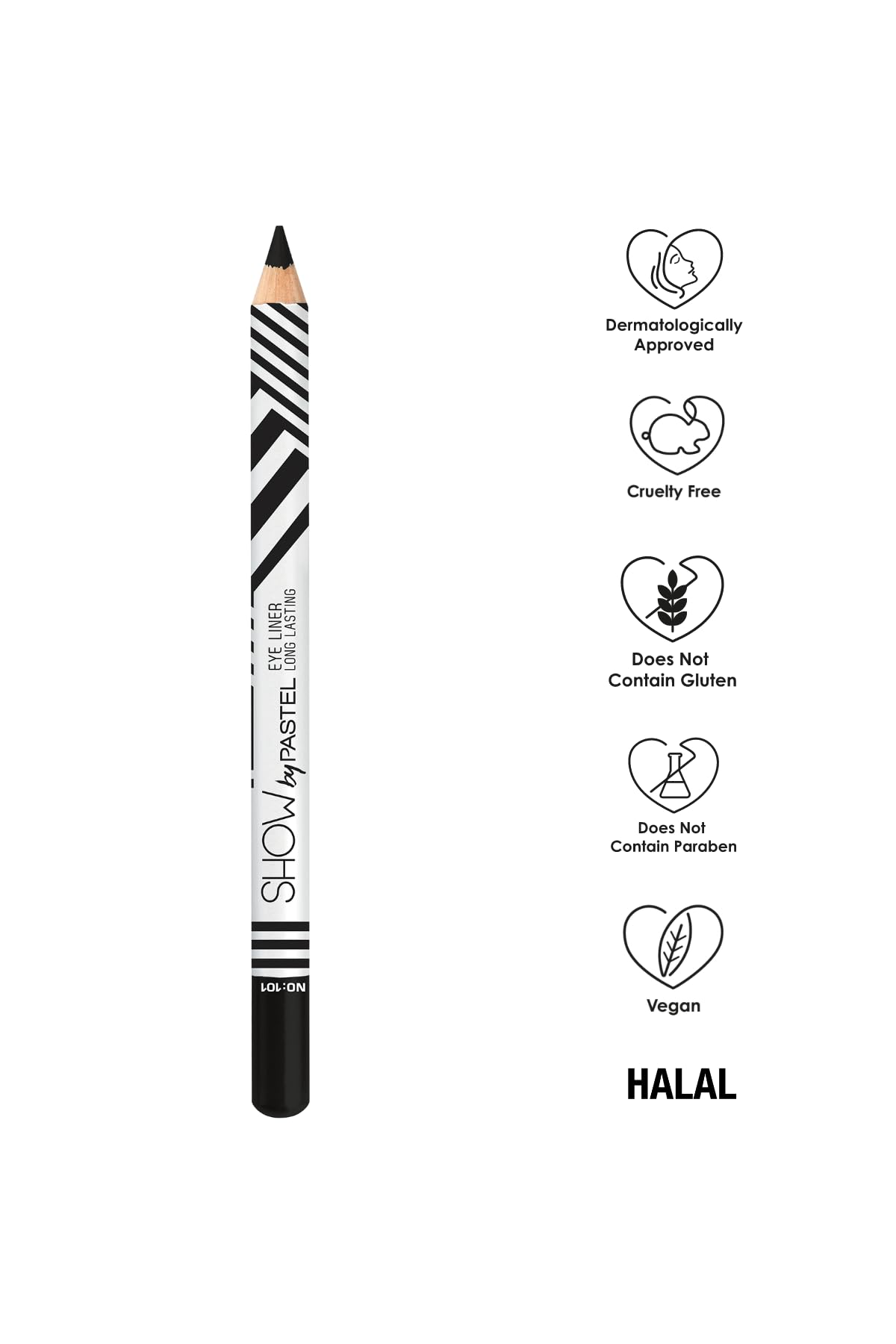 Pastel Eye Liner 101 by Pastel - Vibrant, Cruelty-Free Makeup for Unique Looks