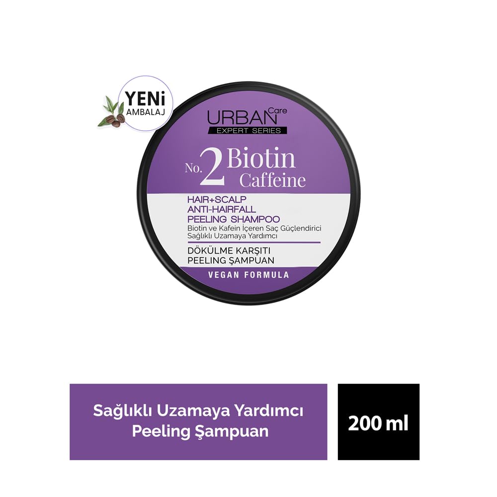 Urban Care Expert Biotin & Cafein Peeling 200 ml