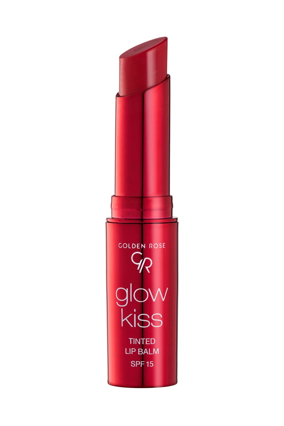 Golden Rose Glow Kiss Tinted Lip Balm - Vegan, SPF 15, Natural Lip Tint for Moisturized Lips