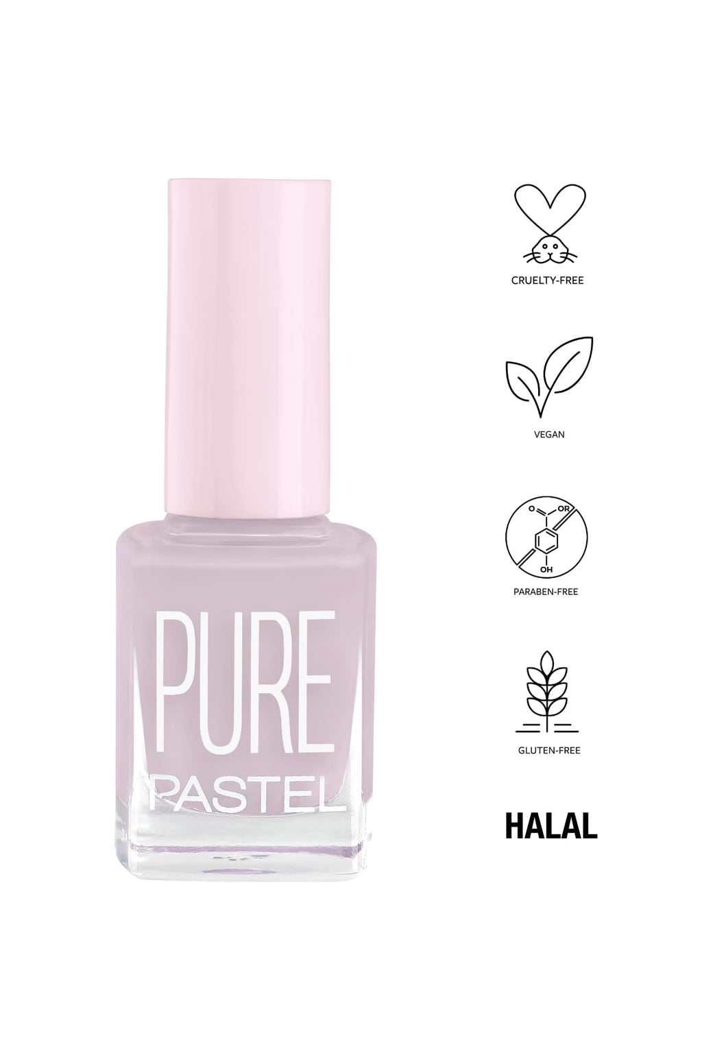Pastel Pure Nail Polish - 609 | Vegan