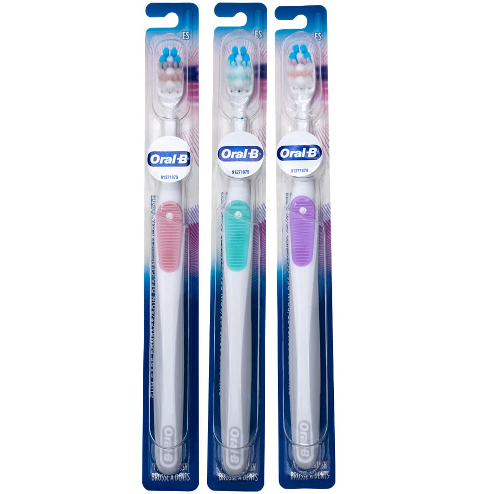 Oral-B Ultra Thin Precision Gum Care Toothbrush - Extra Soft Bristles for Sensitive Teeth and Gums