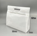 Swimsuit storage bag-milky white translucent-1 piece