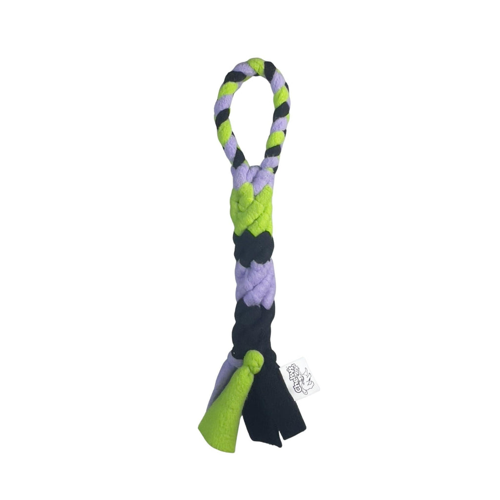 Interactive Tug & Treat-Dispenser Toy for Dogs Teething Relief Lavender