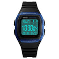 Electronic Watch Square Sports Double Time Multifunctional Watch Factory