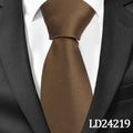instripe Classic Polyester Tie Set, 6cm Necktie