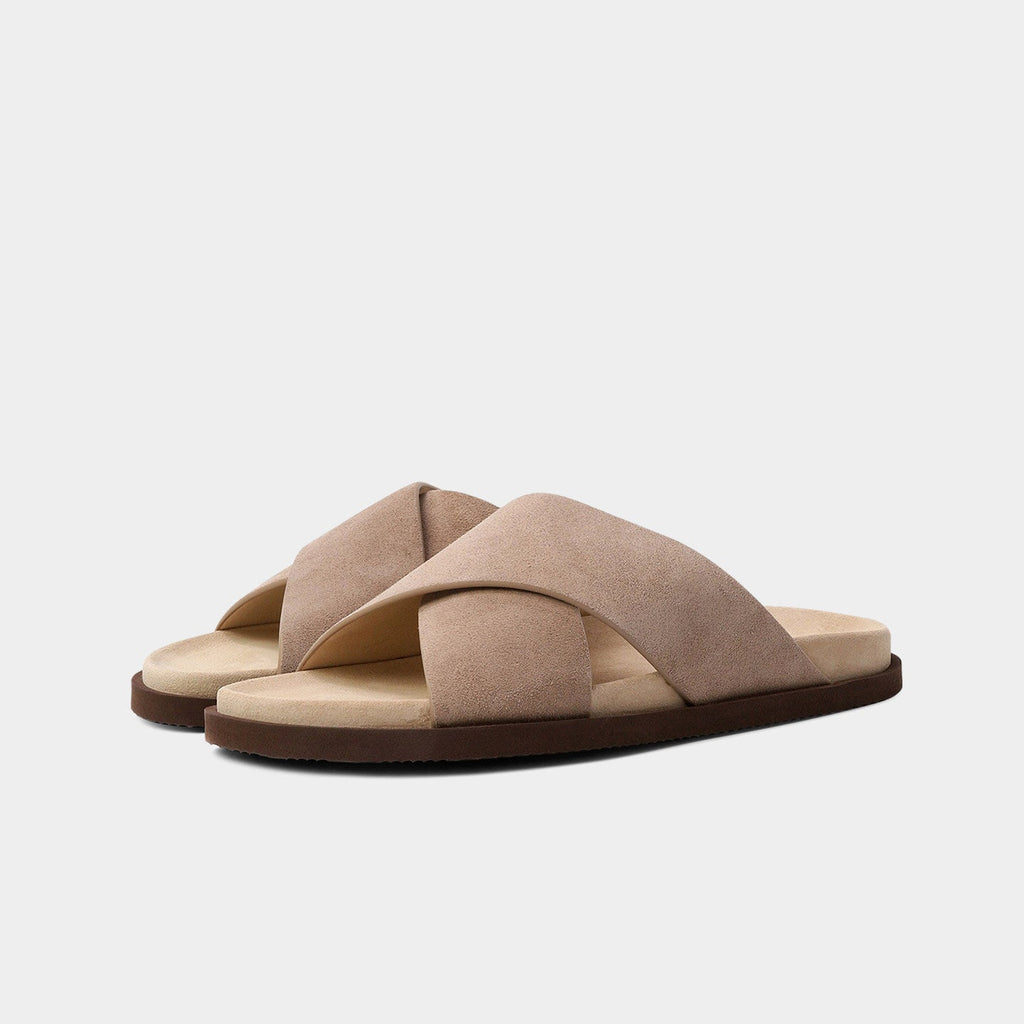 Mens Breathable Thick-soled Beach Flip-flops