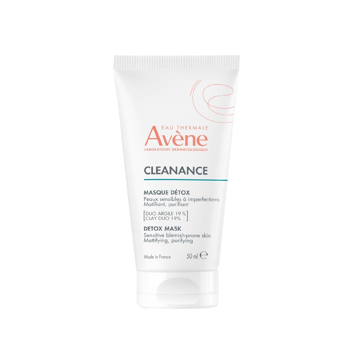 Avene Cleanance Clay Mask for Sensitive Skin - Purifying & Mattifying 1.69 fl oz
