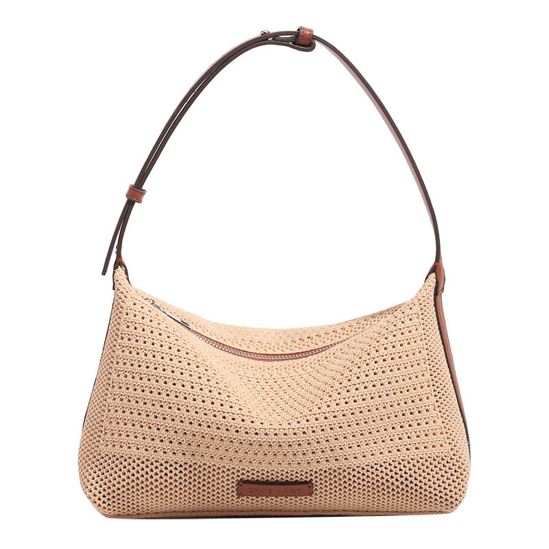 Niche-design Womens Lightweight Commuter Shoulder And Crossbody Bag