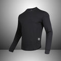 Outdoor Crew Neck T-shirt Sweater Loose Casual Quick-drying Sports Workout Long Sleeve