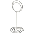 10 Pack Table Number Holders for Wedding Silver Place Card Holder Table Sign Holders Picture Photo Holders for Tables Mini Table Number Stands Silver Small Table Number Holders Clip Stand