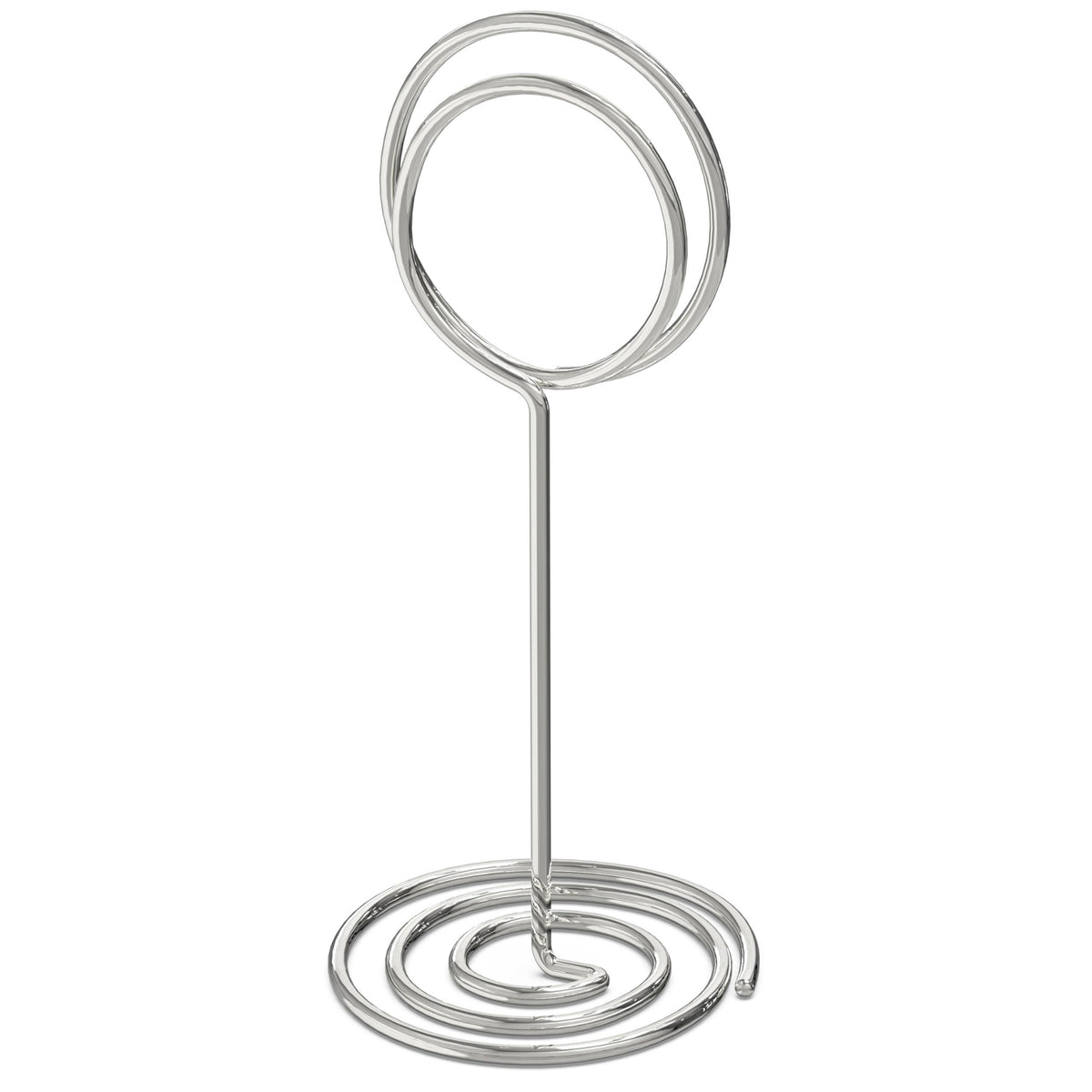 10 Pack Table Number Holders for Wedding Silver Place Card Holder Table Sign Holders Picture Photo Holders for Tables Mini Table Number Stands Silver Small Table Number Holders Clip Stand