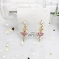 Golden Euro-Korean Pearl Bow Ear Team