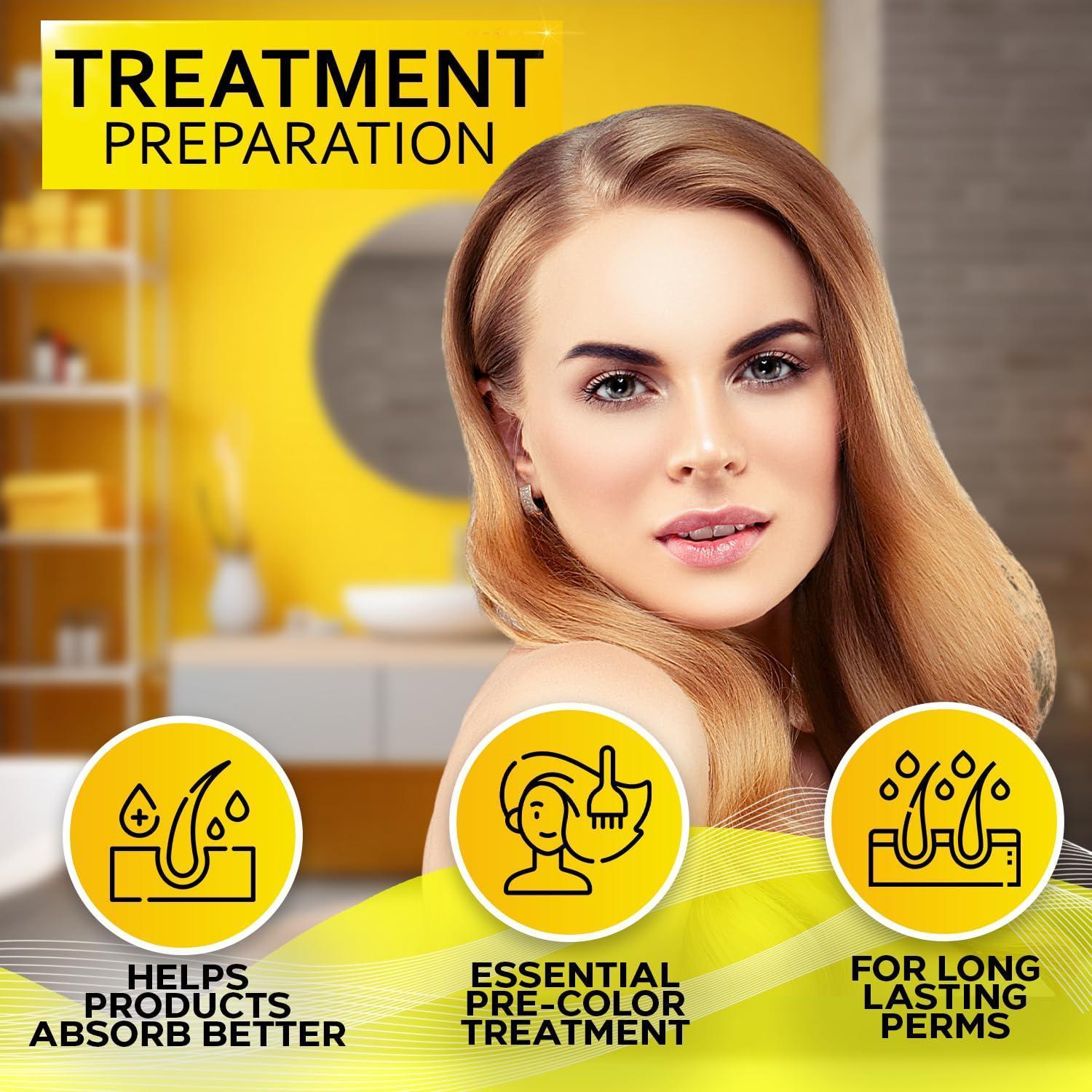 Clarifying Shampoo and Conditioner Set Sulfate Free Hair Care Products for Women and Men Build Up Remover for Curly Straight Color Treated Oily and Black Hair Hydrating Dry Split Ends Formula