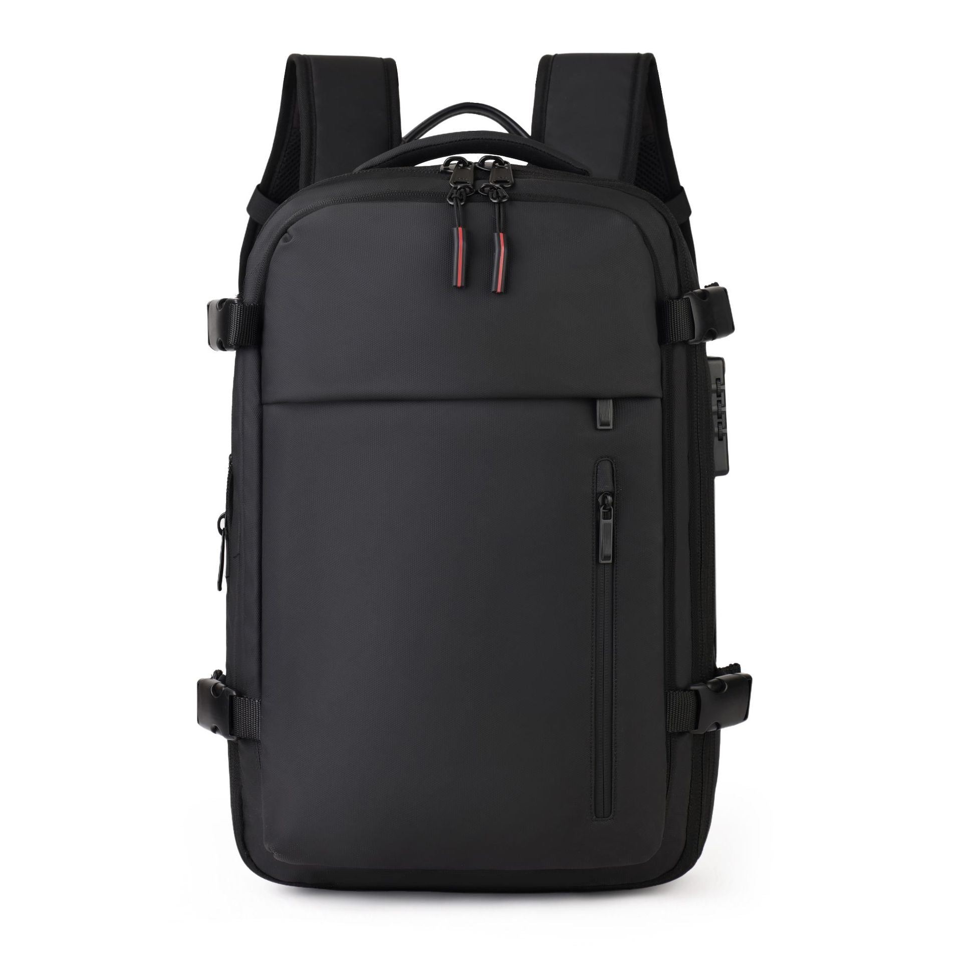 Vacuum-sealed Backpack Cross-border Trade Large Capacity Compression Design Short-trip Travel Bag With USB Charging Port