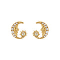 Fashion Stainless Steel Pearl Earrings
