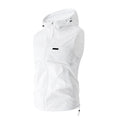 New Mens Sun-protective Jacket Hooded Sleeveless Vest