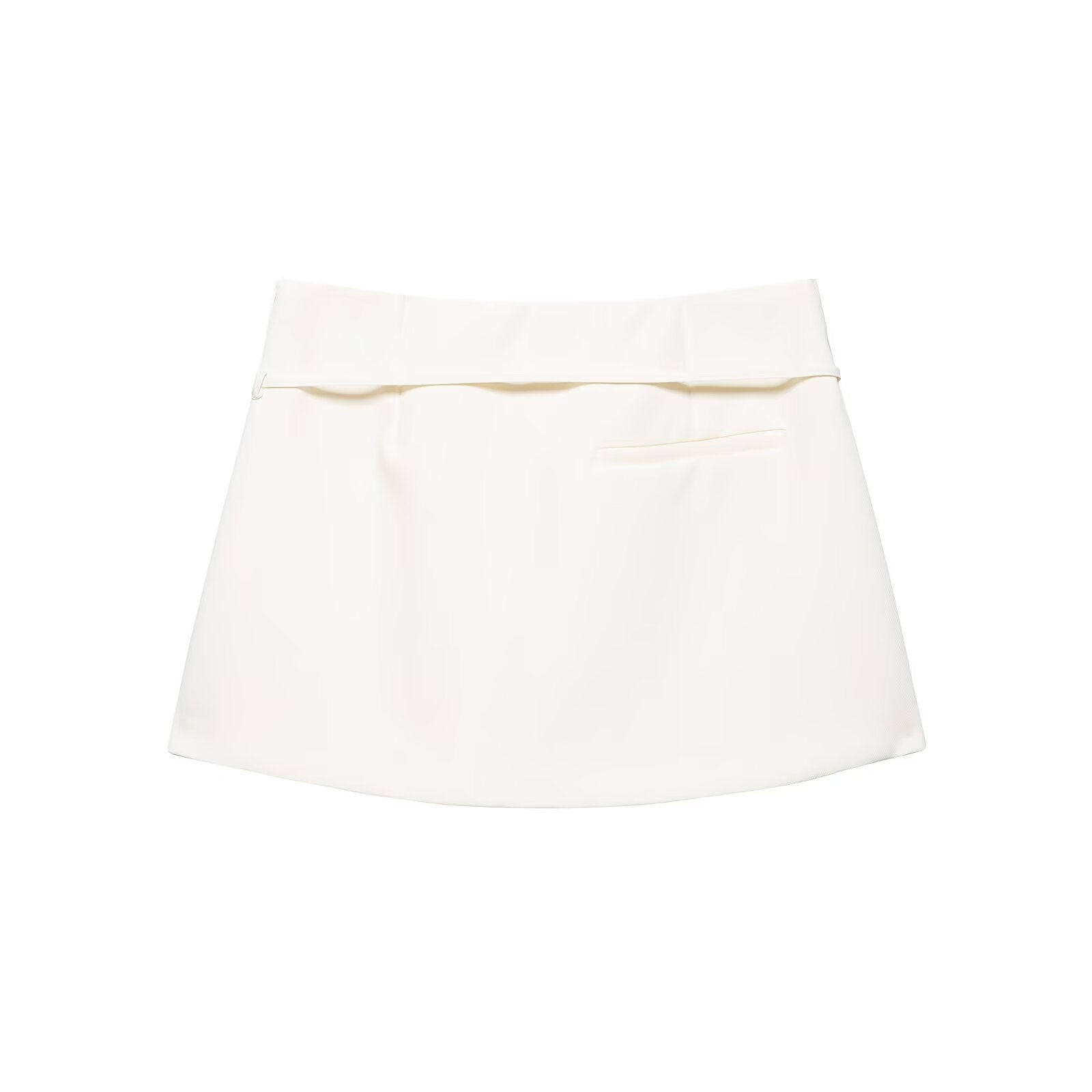 Women's clothing with belt skirt
