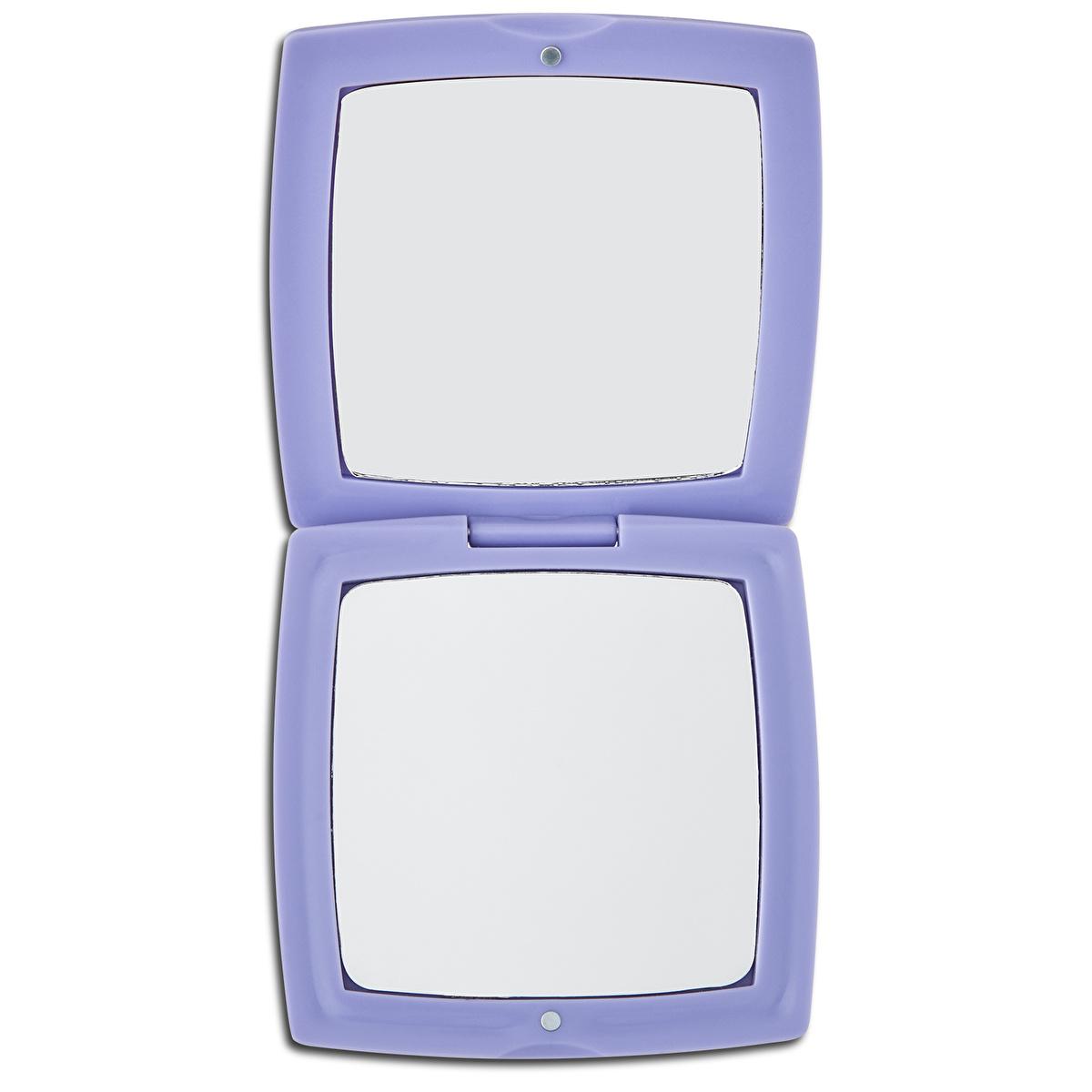 Eklips Compact Makeup Mirror with Double-Sided Design and Magnetic Closure - Portable, Travel-Friendly Makeup Mirror for On-the-Go Touch-Ups