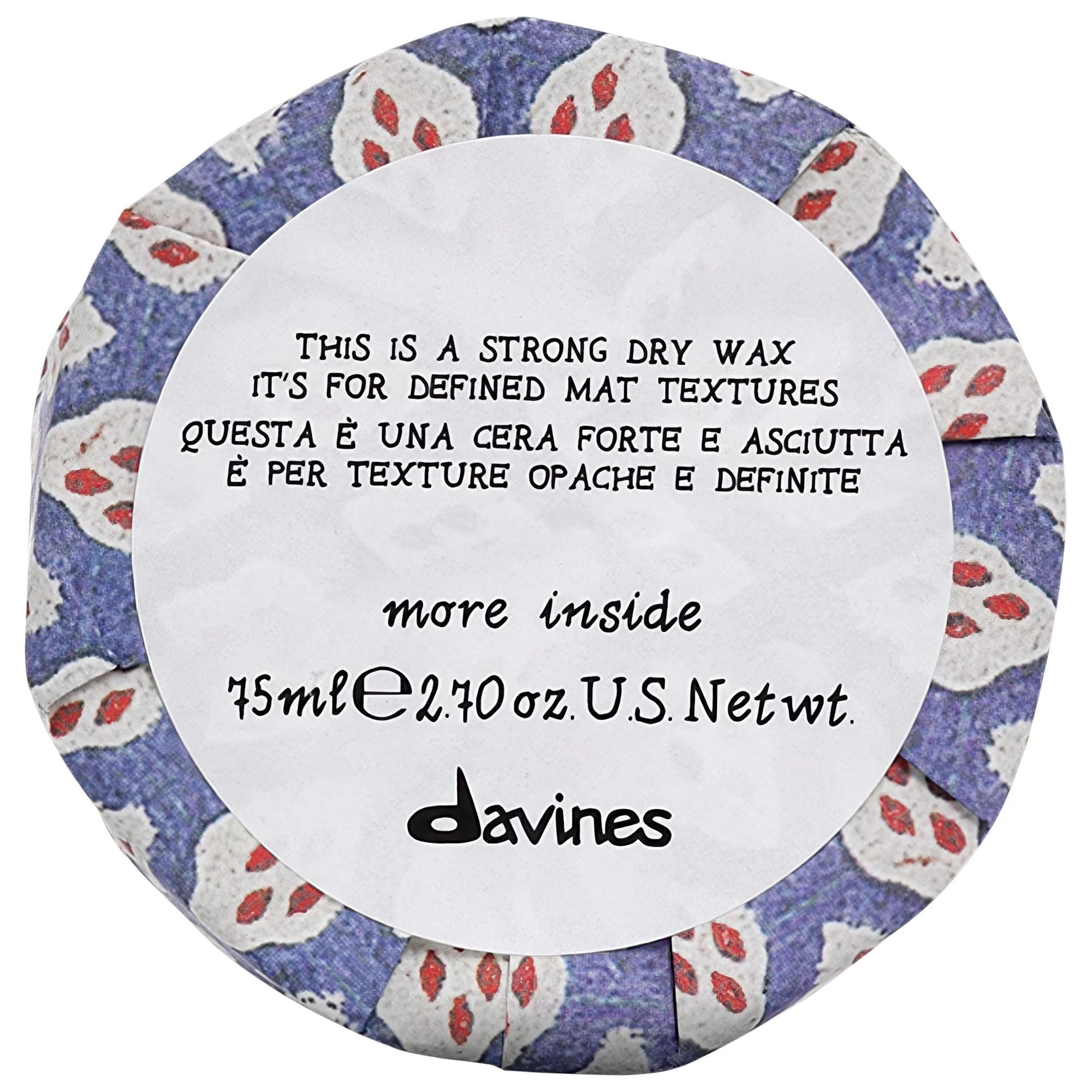 This Is A Strong Dry Wax - Strong Hold Hair Wax for Textured Styles, Matte Finish, Paraben-Free