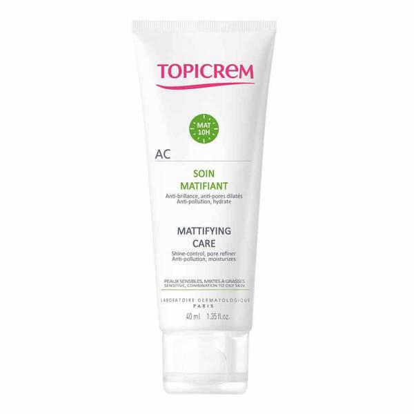 Topicrem Mattifying Care Cream for Sensitive & Oily Skin - 40ml
