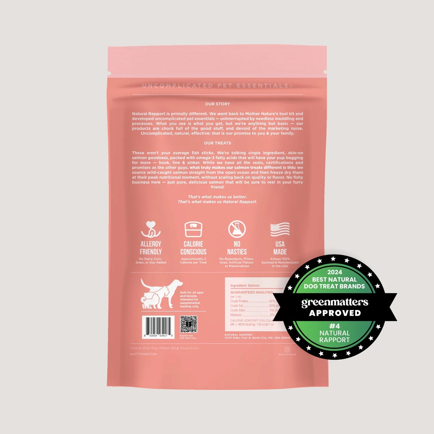 Natural Rapport The Only Freeze Dried Pumpkin Meatballs Dogs Need (4oz)