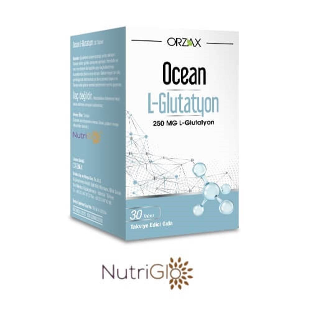 Ocean Nutrition L-Glutathione Supplement 250 mg - Antioxidant Support for Adults - 30 Tablets