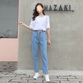 Straight-leg Pants With An Elastic Waistband No Magnets