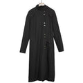 Irregular Japanese-style Long Trench Coat For Men
