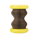 Pet Toy Magic Organ Corrugated Paper Wheel Cat Scratching Board Powder