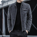 Corduroy Retro Denim Jacket For Men FallWinter
