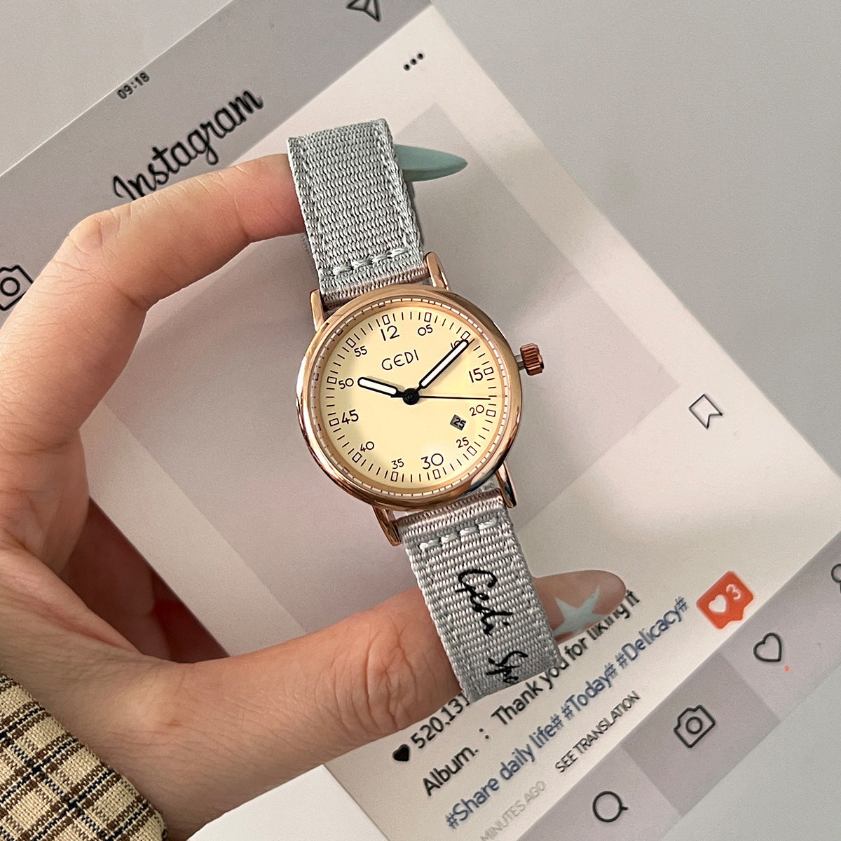 Stylish Refined And Luxurious Quartz Watch