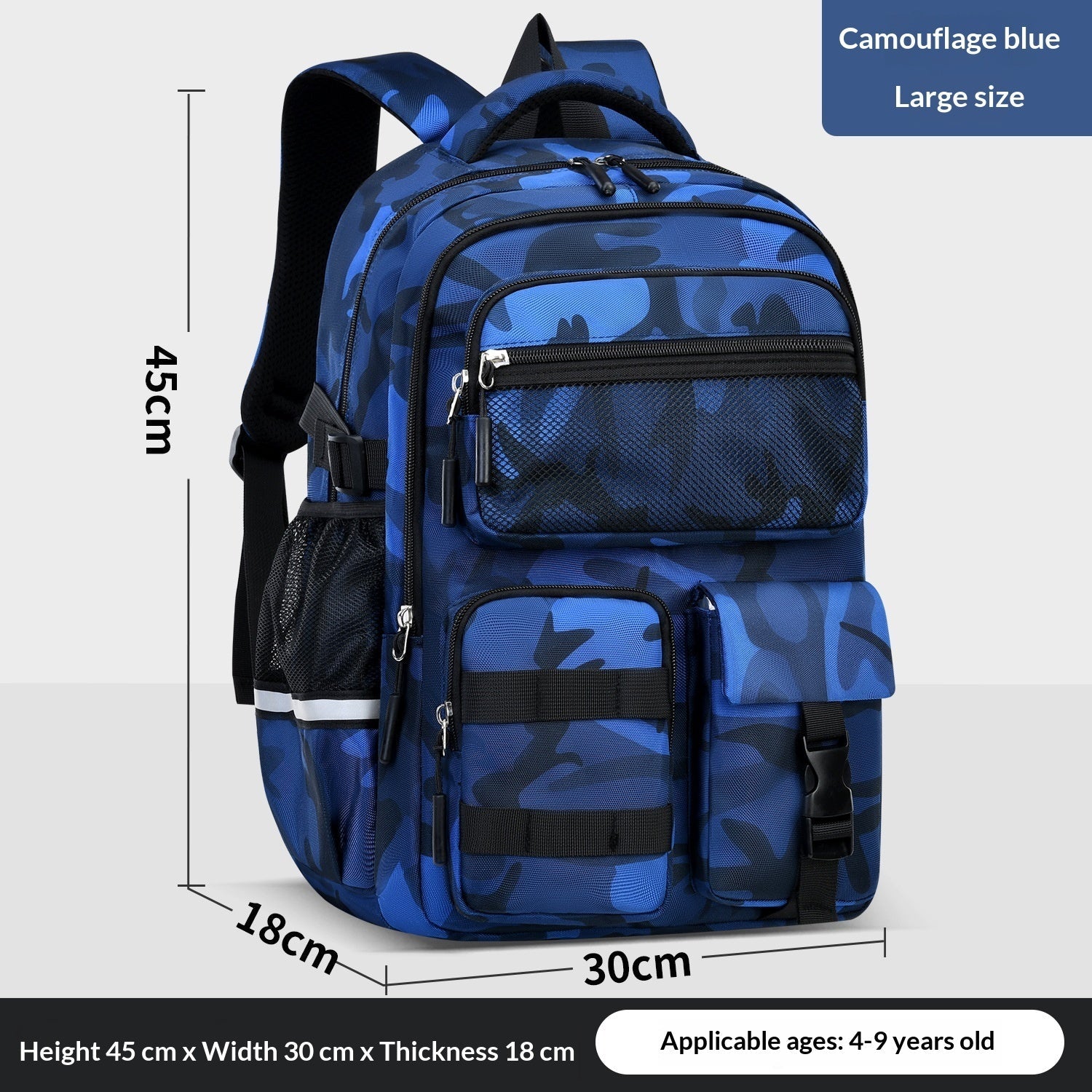 Childrens Fashionable High-Capacity Backpack