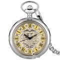 Roman Pattern Manual Pocket Watch