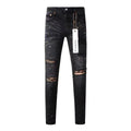American High Street Washed Patch Jeans