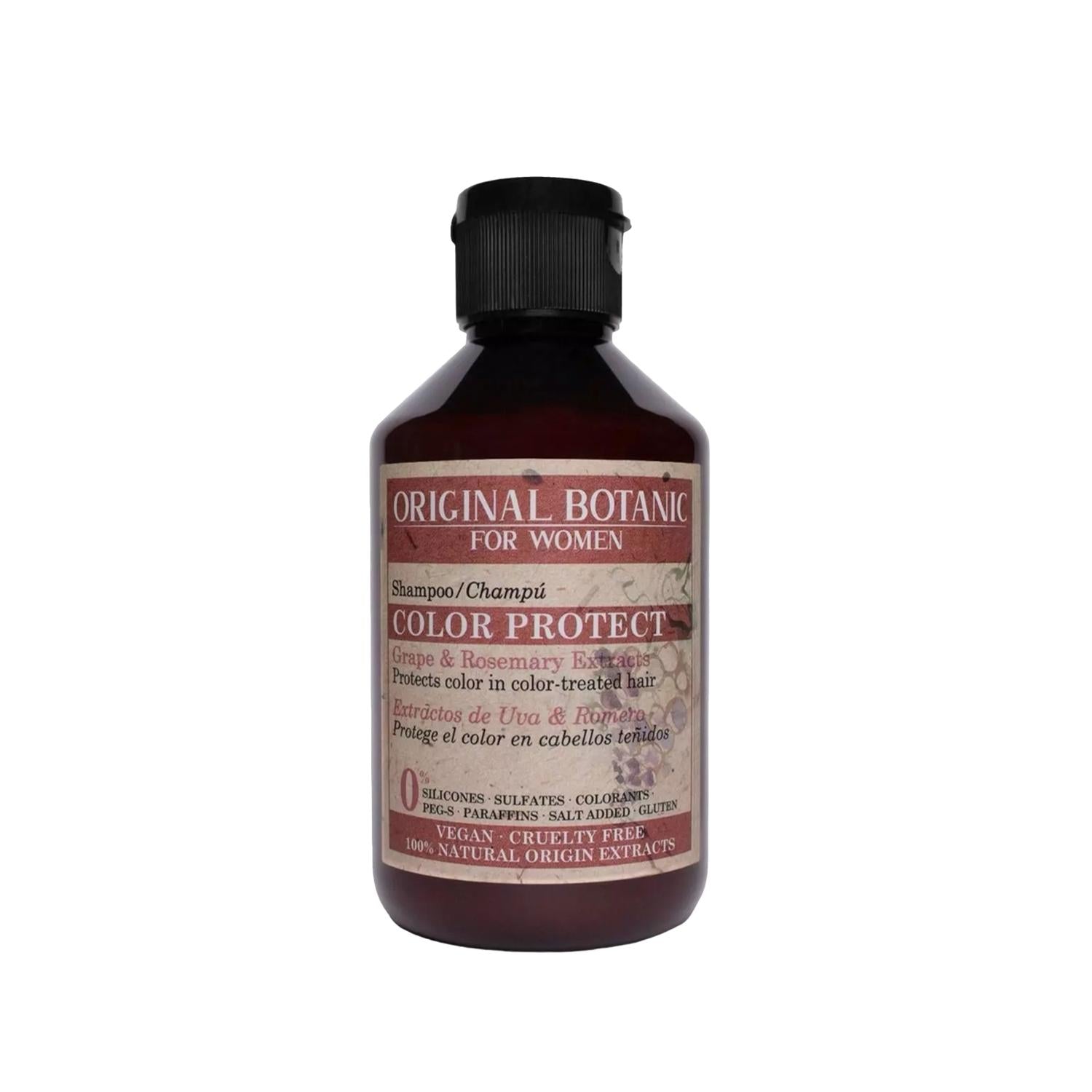 Original Botanic Vegan Shampoo for Color Protection - Color Protect, Cruelty-Free, 8.45 fl oz