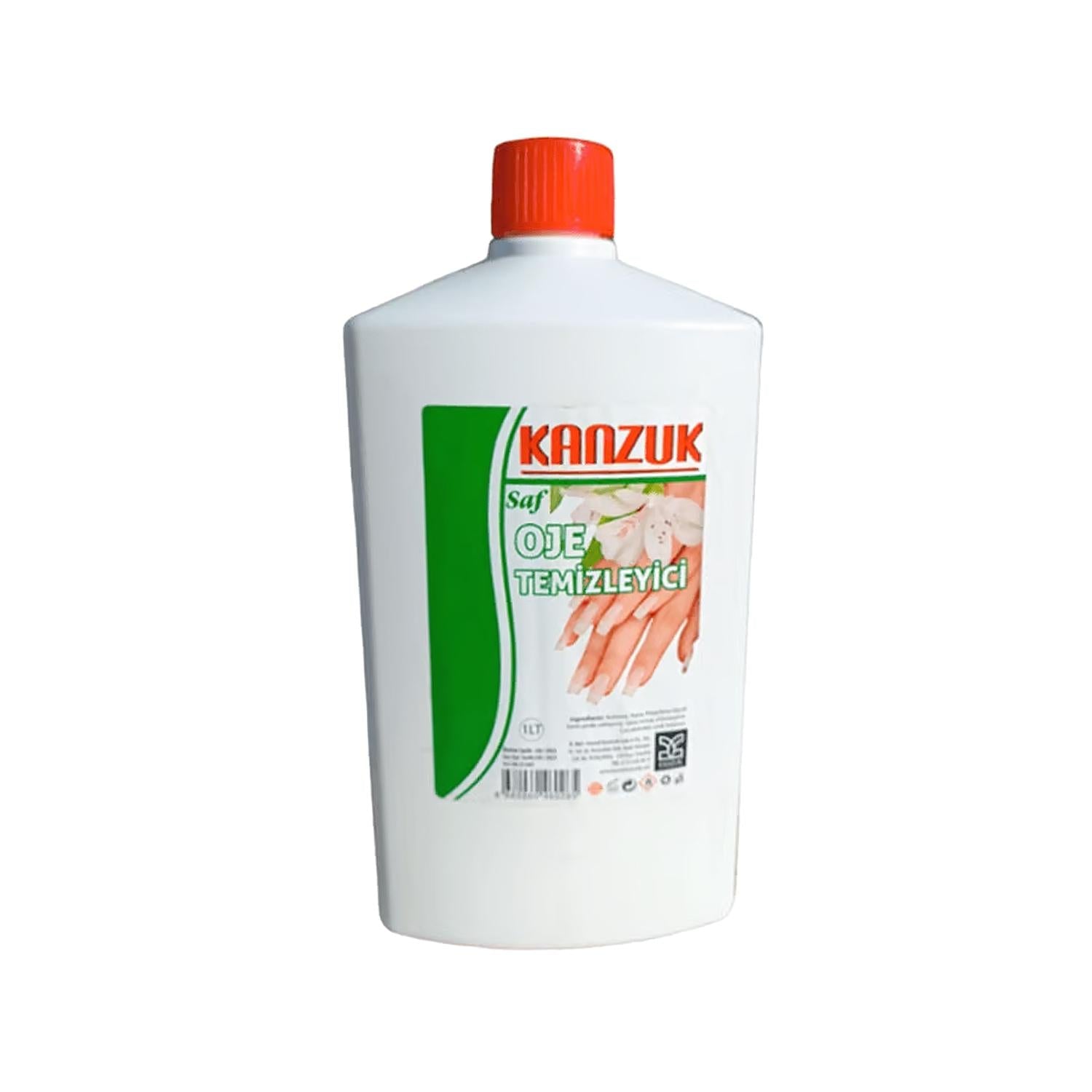 Kanzuk 1000ml Pure Nail Polish Remover - Effective & Gentle Formula for Home Use