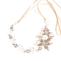 Gold & Silver Rhinestone Alloy Headdress