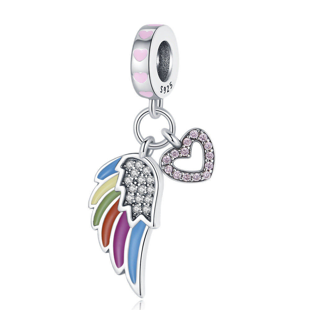 Cute Animal Colorful Oil-Drop Pendant Bracelet Accessory