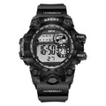 In Stock Girls Couple Led Electronic Vachette Clasp Button Casual Waterproof Watch Ladies Student Electronic