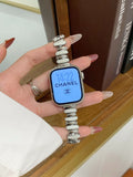 Irregular Fine-glitter Metallic Watch Strap