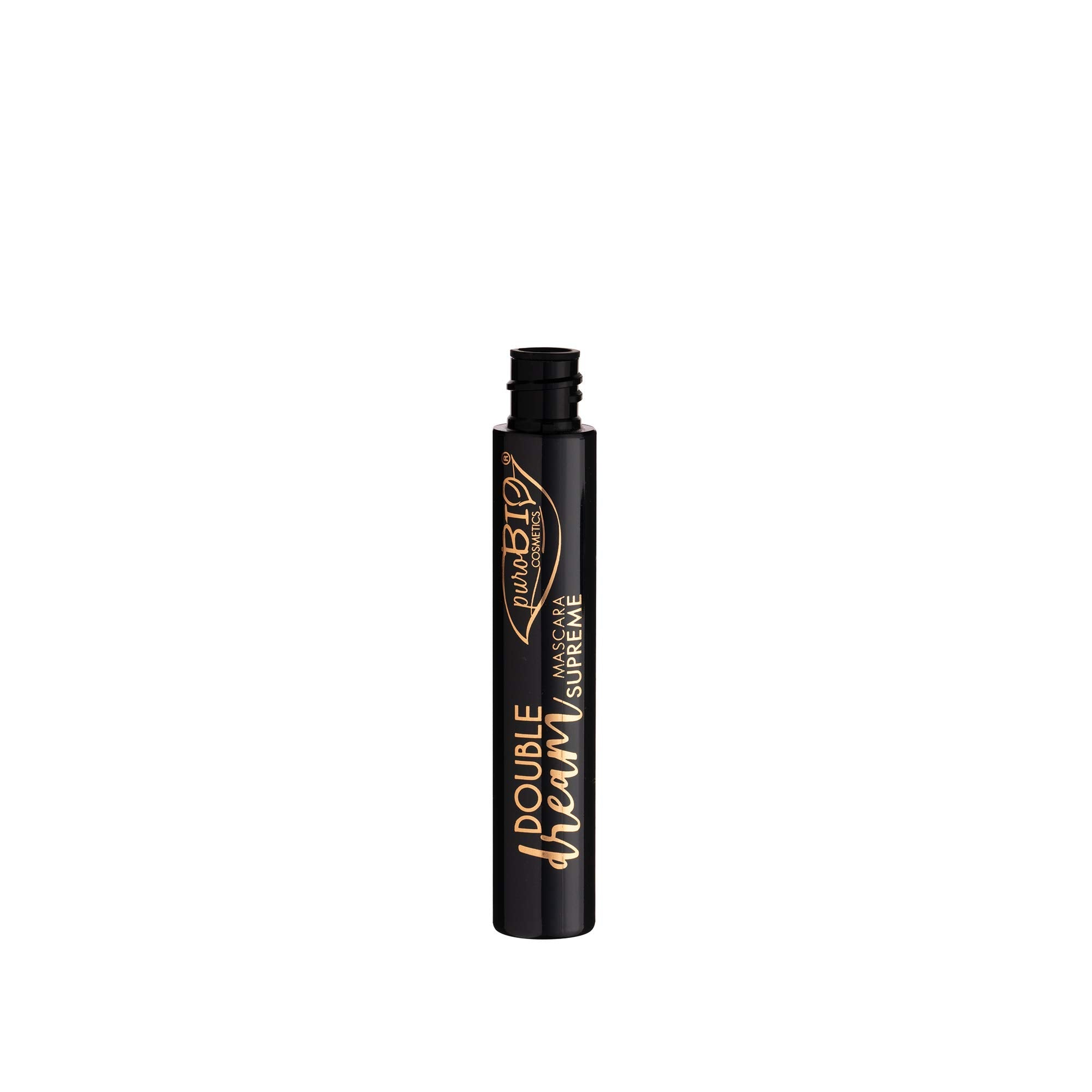 PuroBio Double Dream Mascara Supreme - Nourishing Argan Oil Mascara for Voluminous Lashes